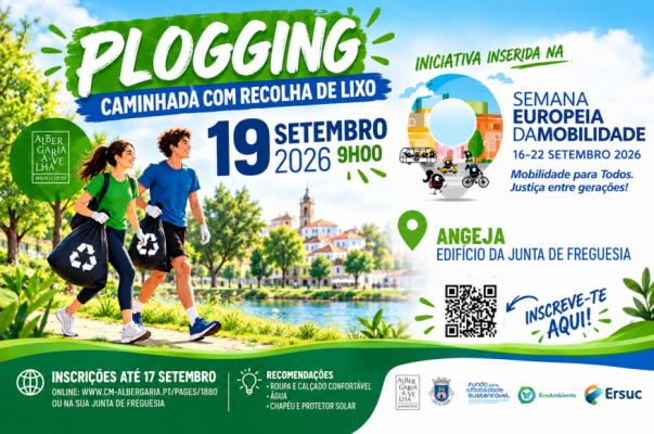 Plogging em Angeja