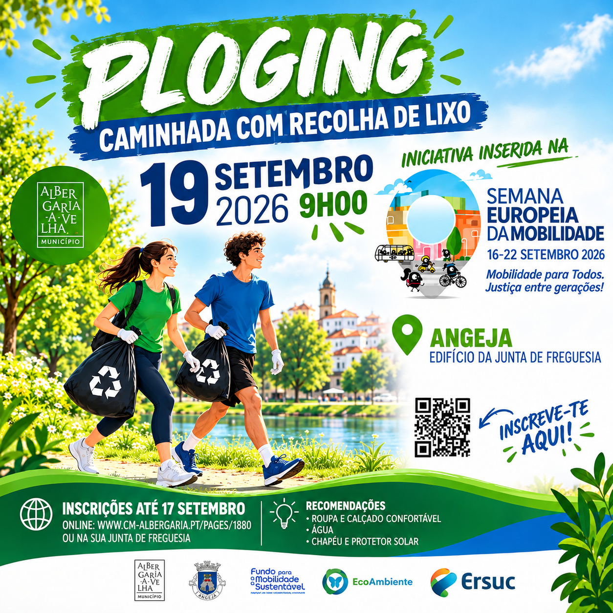 PLOGGING | Caminhada com Recolha de Lixo &ndash; Angeja